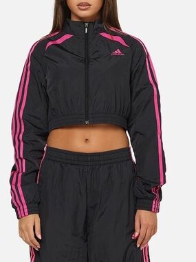 Adidas Cropped Track Top